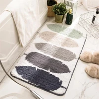 high quality bath mat bathroom non slip carpet soft comfortable bedroom toilet door mat bathtub absorbent rugs home floor decor