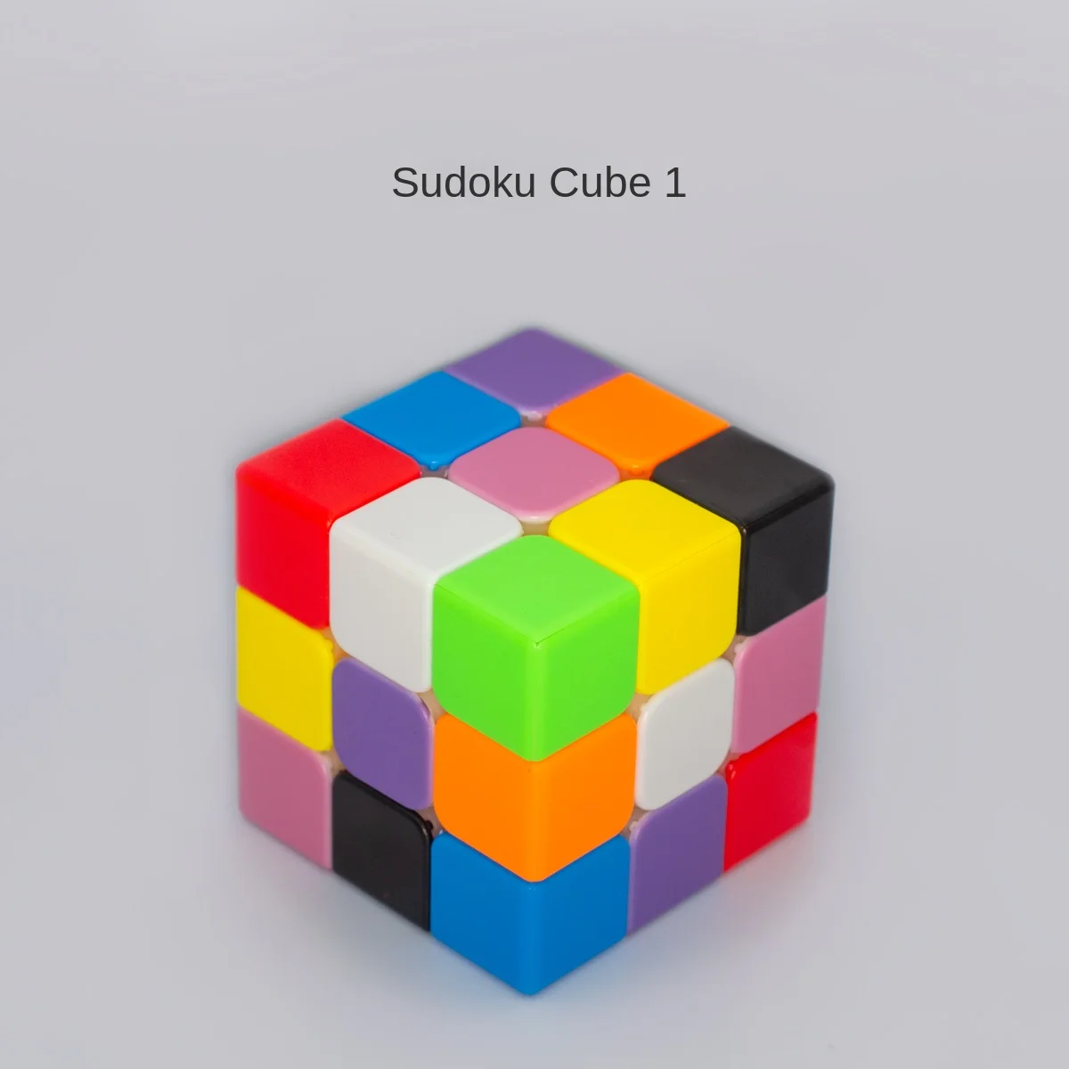 

Third-Order 9-Color Sudoku Magic Cubes Brainy Classic Magic Cube