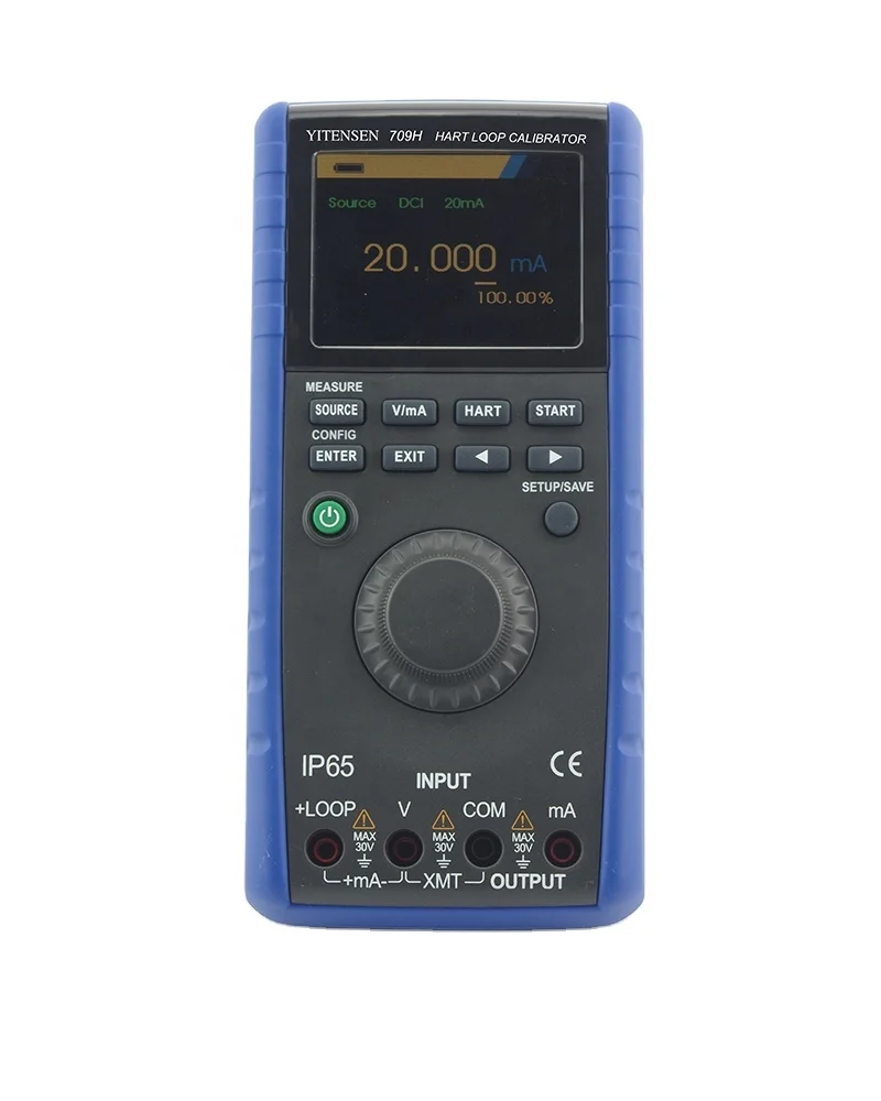 

709H IP65 Thermocouple Calibration Equipment HART Communication Loop Calibrator