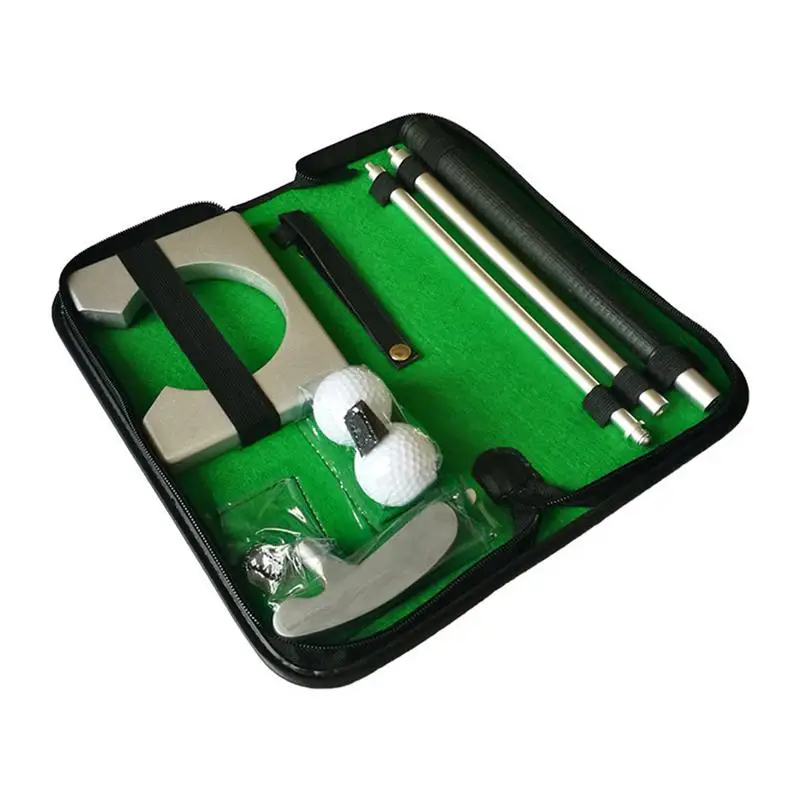 

Executive Golf Putter Gift Kit 2-Way Collapsible Putter Set Portable Metal Golf Putting Gift Set With 1PC Putter 2PCS Golf Balls