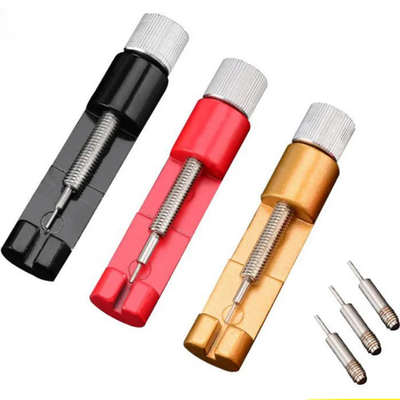 2pcs Watchband Tools Watches Repair Detaching Device Kits Disassembly Bracelet Opener Steel Belt Maker Tool Watch Accessories