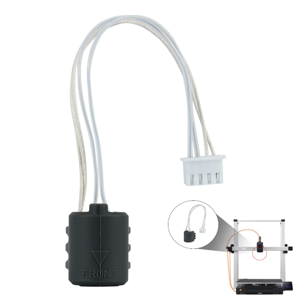 Фото ABGV 2 комплекта для замены сборки Hotend 3 Max для аксессуаров для 3D-принтеров для комплекта Hotend 3 Max №2