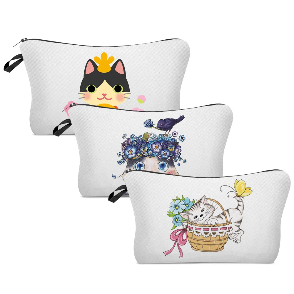 

Women Cosmetic Bag Bridesmaid MakeUp Case Beauty Toiletries Travel Organizer Wash Storage Pouch Wedding Party Bride Pencil Case