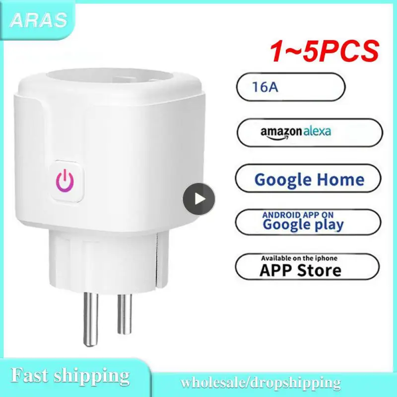 

Умный адаптер с Wi-Fi, 16 А, 1-5 шт.