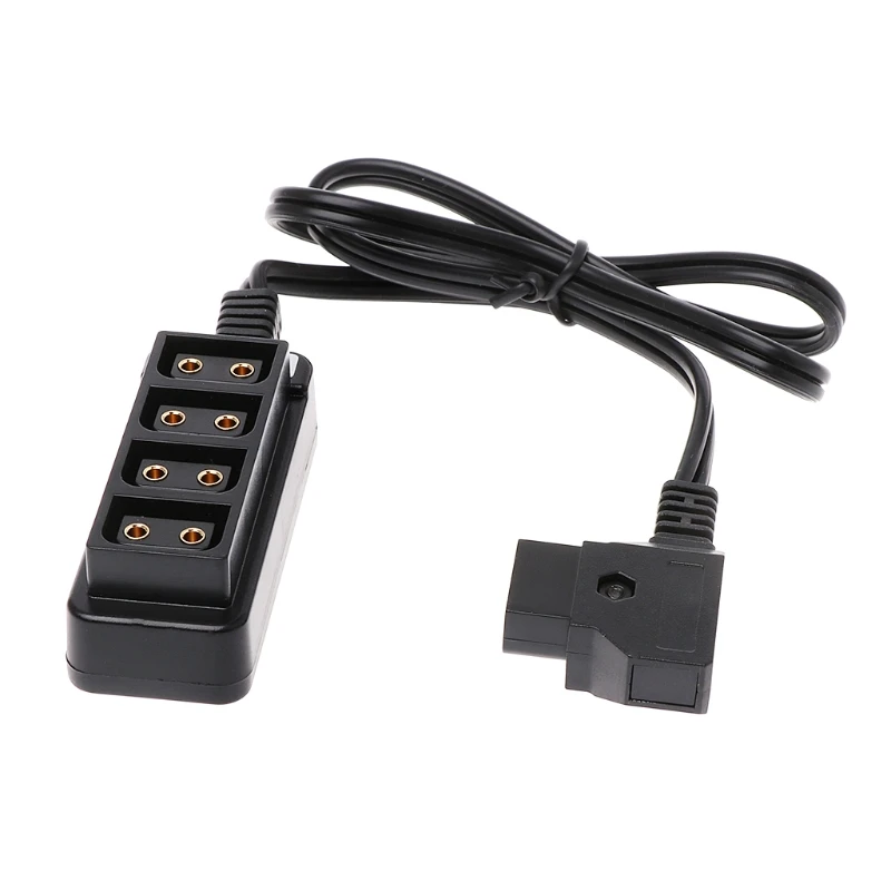 

C5AE D-Tap Male B-tape To 4 Female концентратор переходник разветвитель Cable для фотосъемки Power