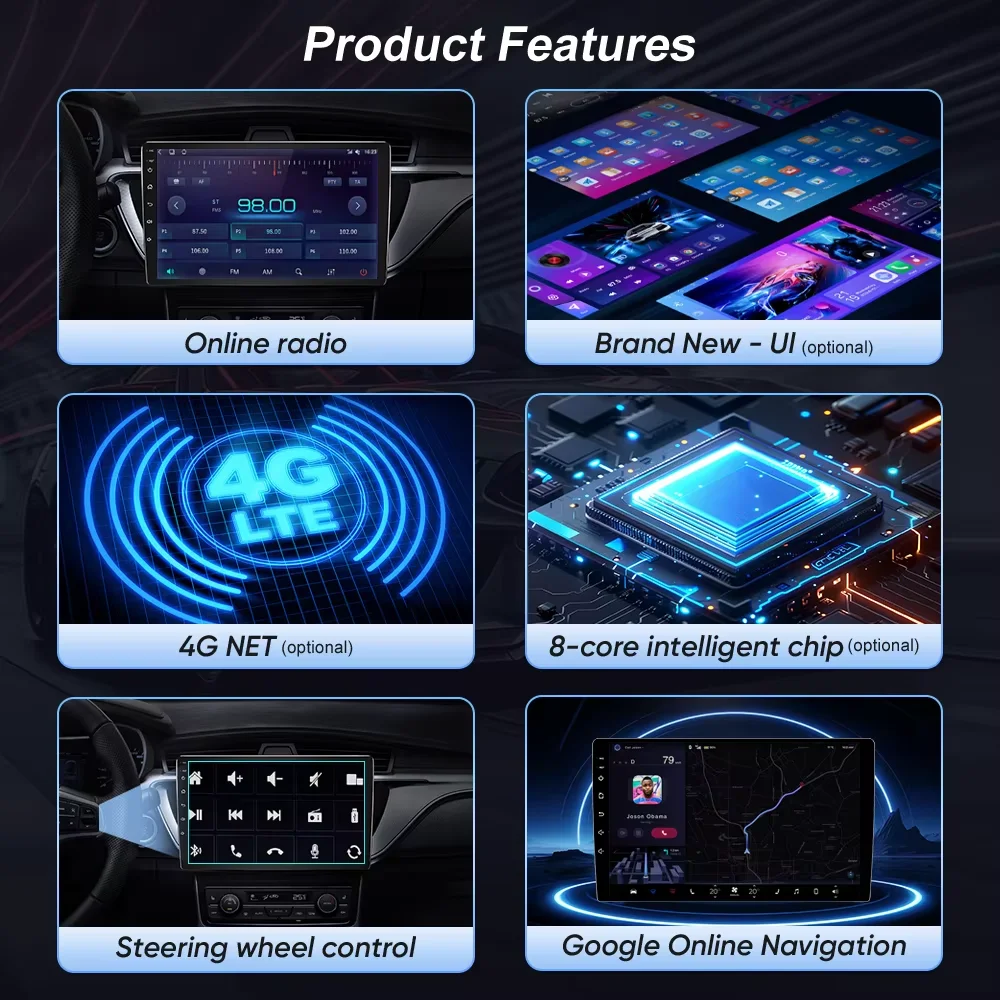 Фото Автомобильное радио Carplay Android 15 мультимедиа для Chevrolet TrailBlazer 2012-2016 S-10 S10 Colorado для Isuzu D-Max DMAX Stereo 2din №4