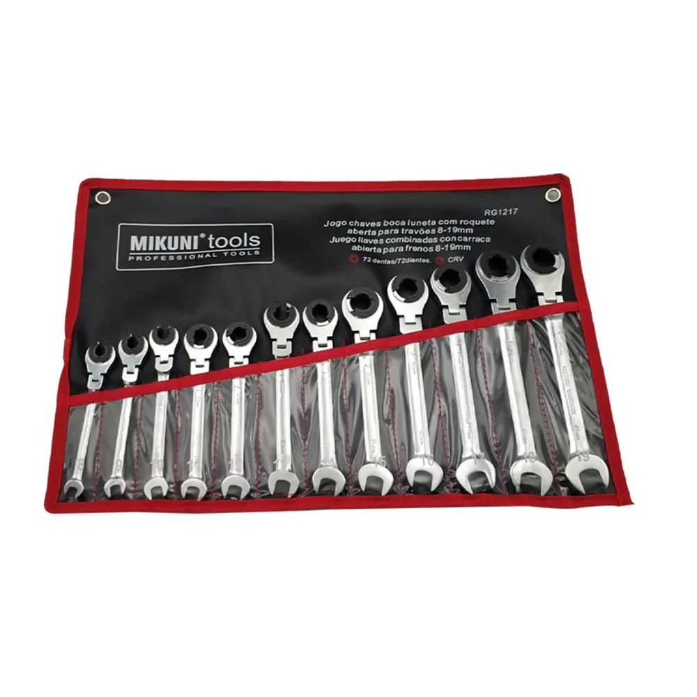 

Набор трубчатых ключей Binoax 12 шт., 8-19 мм