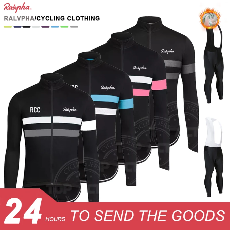 

Pro RCC Raphaful 2023 Winter Fleece Cycling Jersey Set Mountian Bicycle Clothes Wear Ropa Ciclismo Racing Bike Clothing Suits