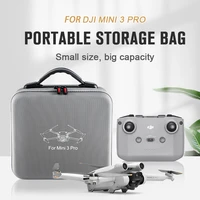 hard shell case for dji mini 3 pro carrying case accessory portable crossbody pu waterproof sloping storage bag