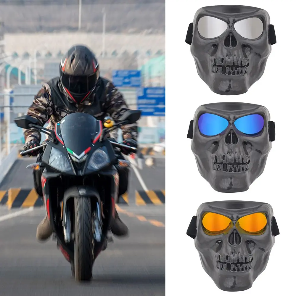 

Eyewear Eye Protection Goggles Face Mask Skull Mask Wind-proof Glasses Motorcycle Goggles Helmet Glasses Riding Goggle