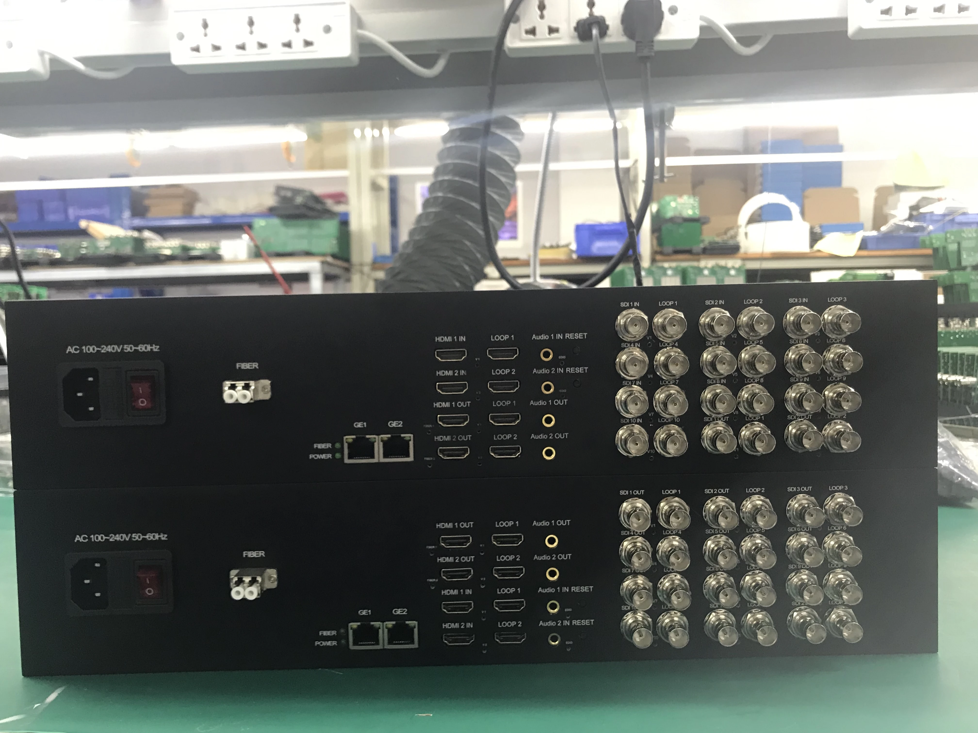 10ch вперед 3gsdi с 2ch назад + двунаправленный 4K 60 Гц HDMI 3 5 мм аудио гигабитный Ethernet