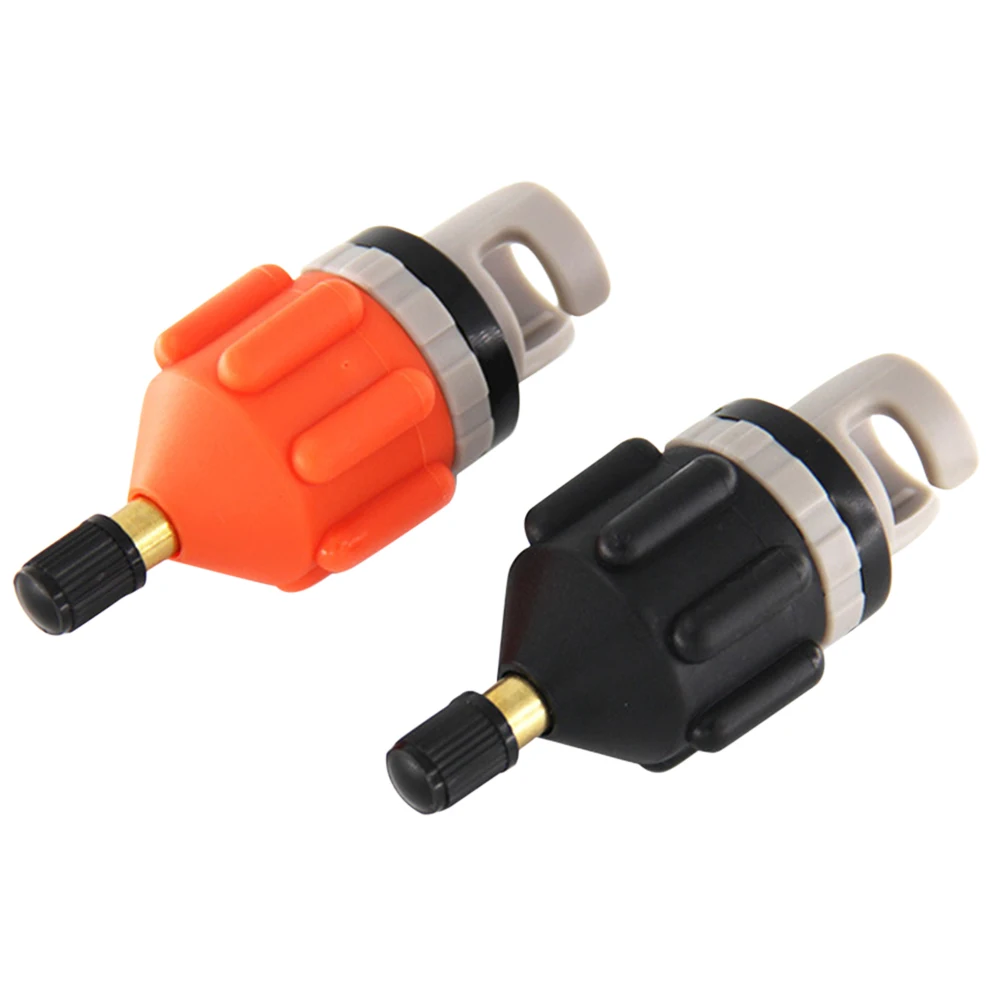 

2pcs Air Valve Adaptor Rowing Boat Air Valve Kayak Surfing Paddle Board Pump Adapter Nylon Kayak Inflatable Pump Adapter for SUP