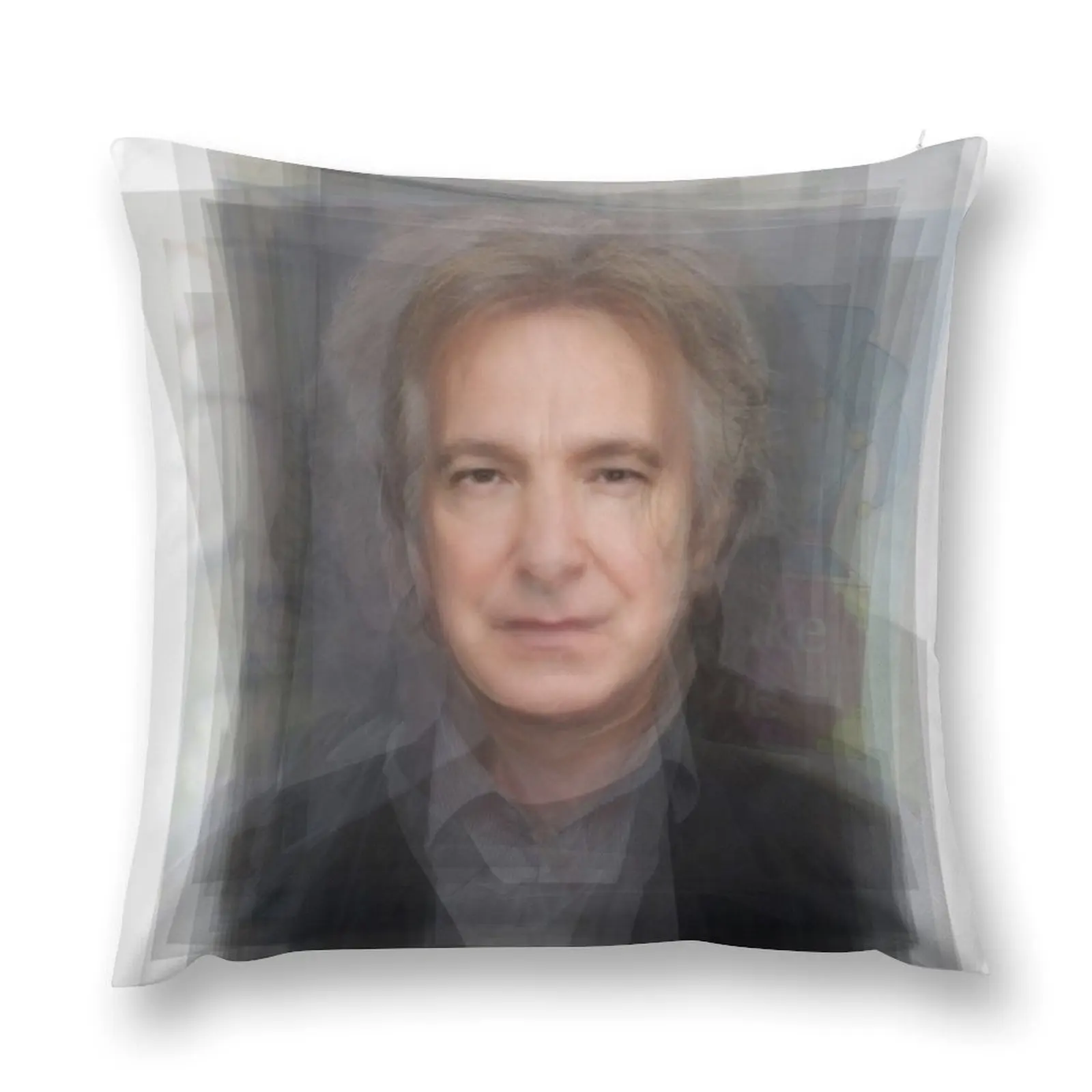 Alan Rickman Severus Snape портрет накладка декоративная подушка наволочка мраморная