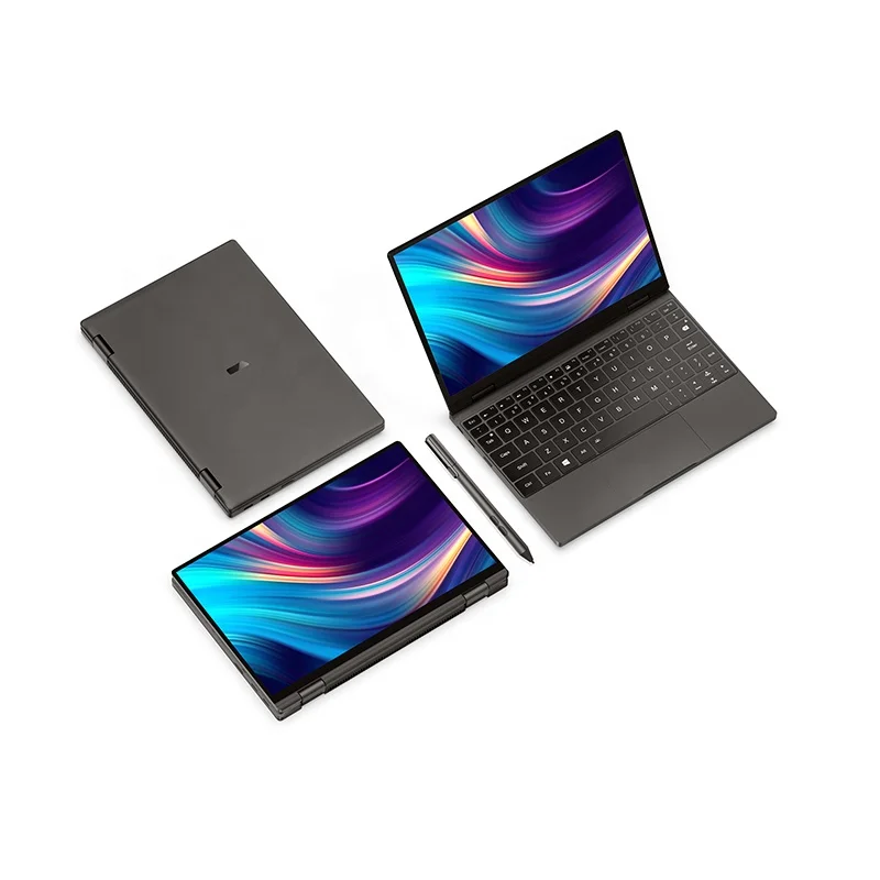 

High Quality 10.1 inch full screen Core i7-1160G7 Handheld Mini Business Computer 2 in 1 Generation Core 16GB+1TB Laptop Tablet