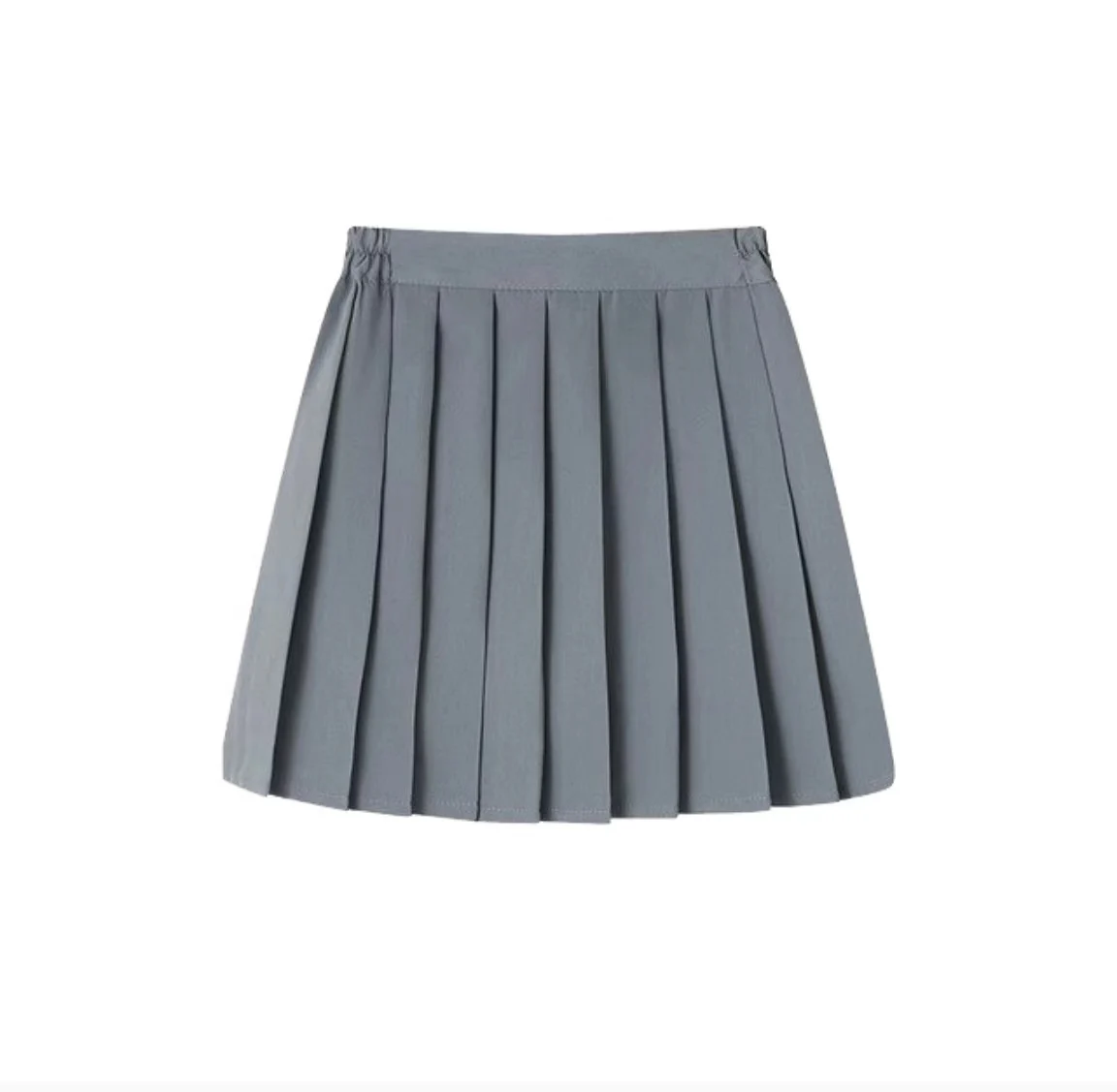 Cosplay pleated skirt Girls skirt half pleated skirt