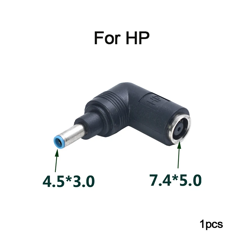 

1 шт. адаптер питания постоянного тока для HP Dell DC Jack 7,4*5,0 мм «мама» на 4,5*3,0 мм «папа» с контактным преобразователем для ноутбука