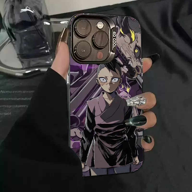 Чехол для телефона в стиле аниме Shinazugawa Genya чехол IMD цвет серебристый корпус iPhone 16