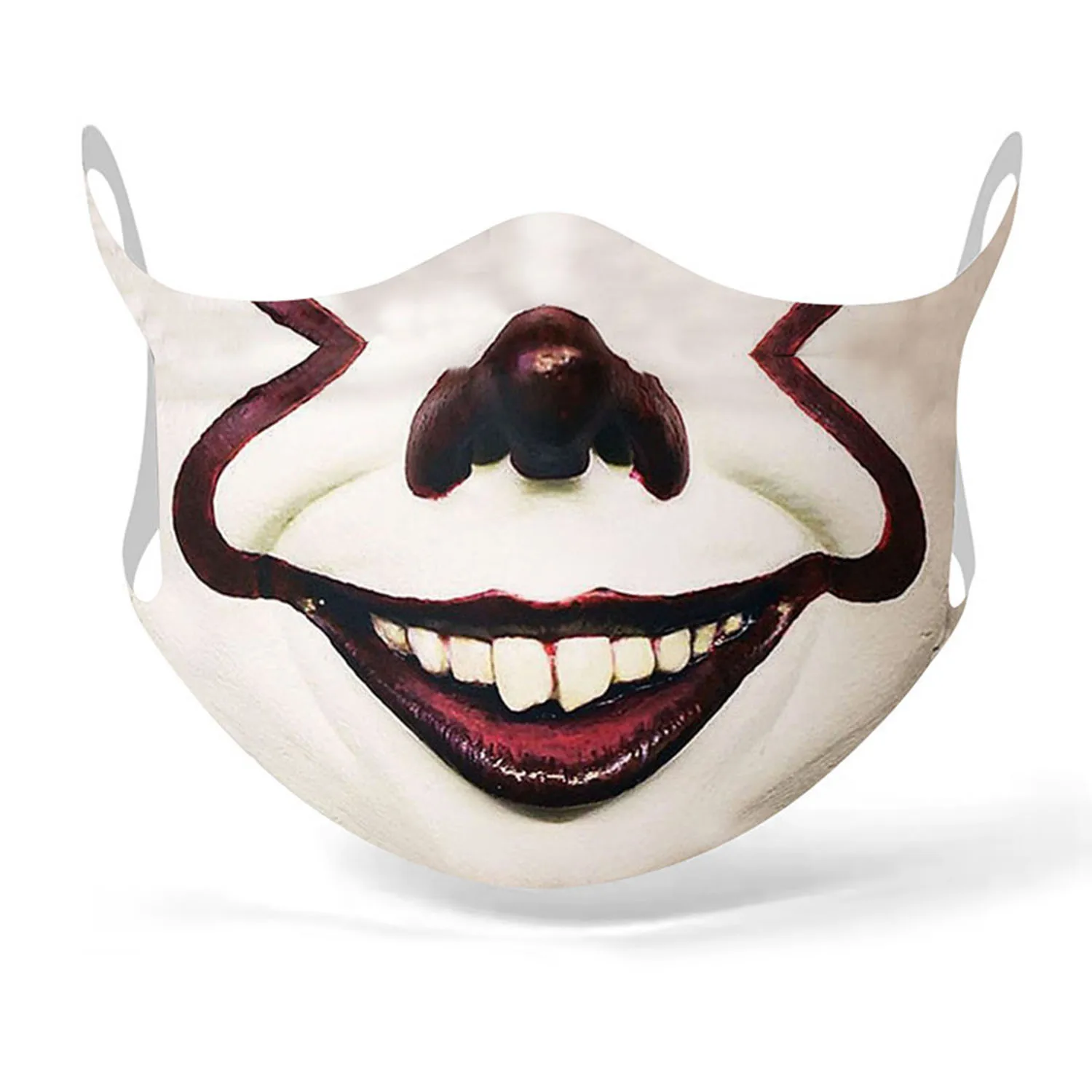 Смешные маски косплея с ужасным лицом Venom Joker Clown Deadpool Superhero Halloween Adult Masque Protection Mask Outdoor Dustproof Men