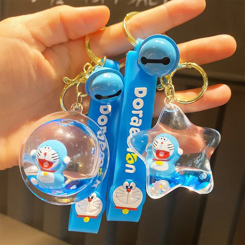 

Креативные милые брелоки с надписью «Doreamon in The Oil», женская сумочка с подвеской, мультяшная парная бижутерия, креативная бижутерия