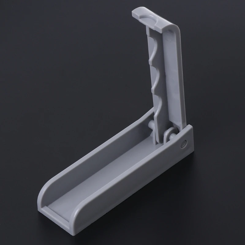 

Y1UD Self Adhesive Door Mount Foldable Clothes Hanger Rack Clothing Tie Organizer