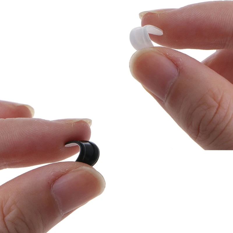 

M2EA 10 Pairs Self Adhesive Thin Soft Silicone Nosepads Non-Slip Eyeglass Nose Pads Glasses Support Nose Pads Easy to Use