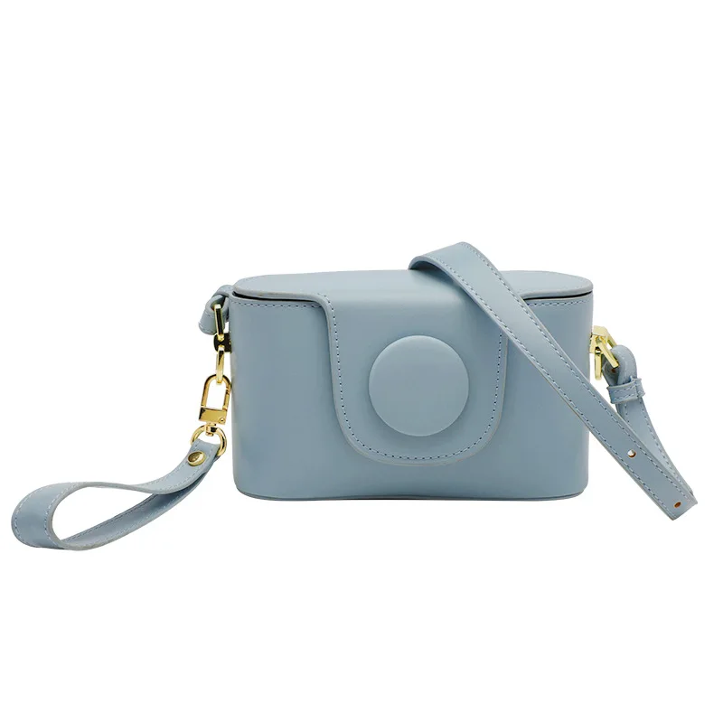 Роскошная Брендовая женская сумка-мессенджер кожаная холщовая в классическом