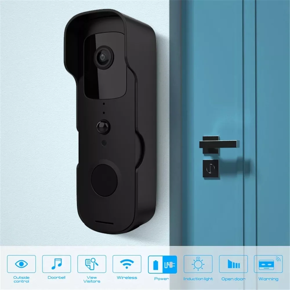 

1080P HD Video Doorbell Camera WiFi Wireless Doorbell Smart Home DoorBell Outdoor Video Intercom Doorbell Home Security Camera
