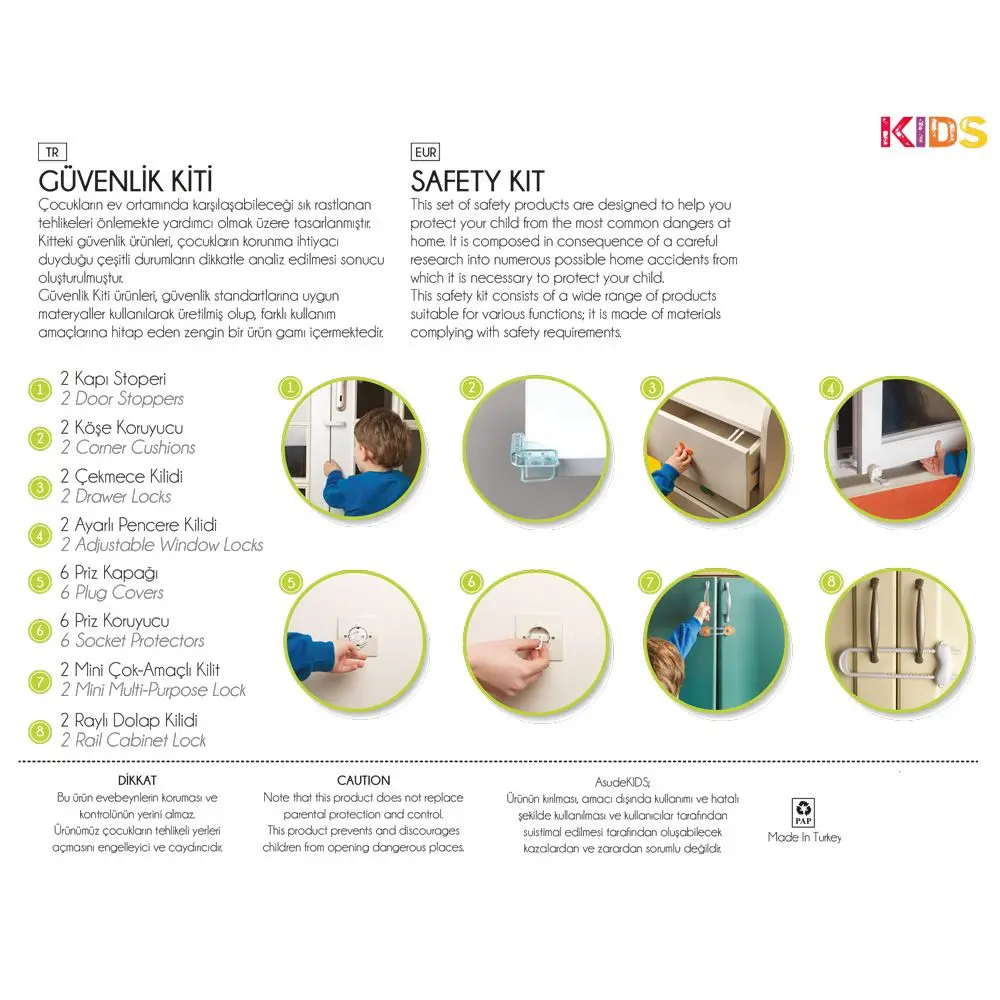 

Kid Safety Set-Professional 26 Piece