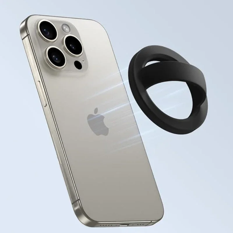 Новинка Сильный магнитный держатель-кольцо на палец Мягкие силиконовые