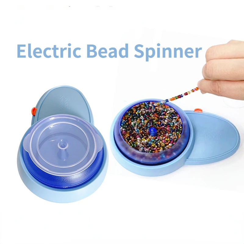 

The New Electric Beading Machine DIY Can Be Forward and Reverse Beaded Bowl Rice Jewelry Fast Automatic Beading Machine