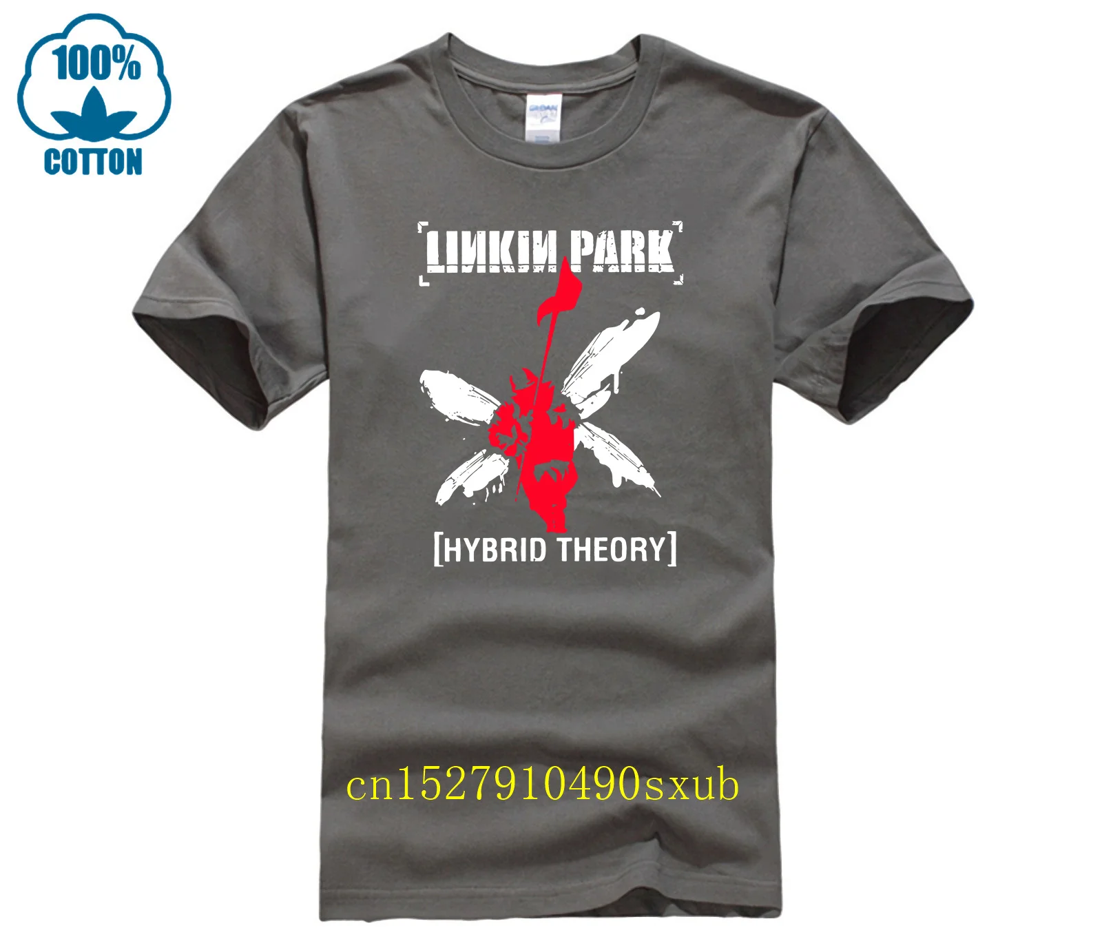 Футболка LinkinPark Hybrid Theory Мужская рубашка размеры от s до Xxxl летний сезон
