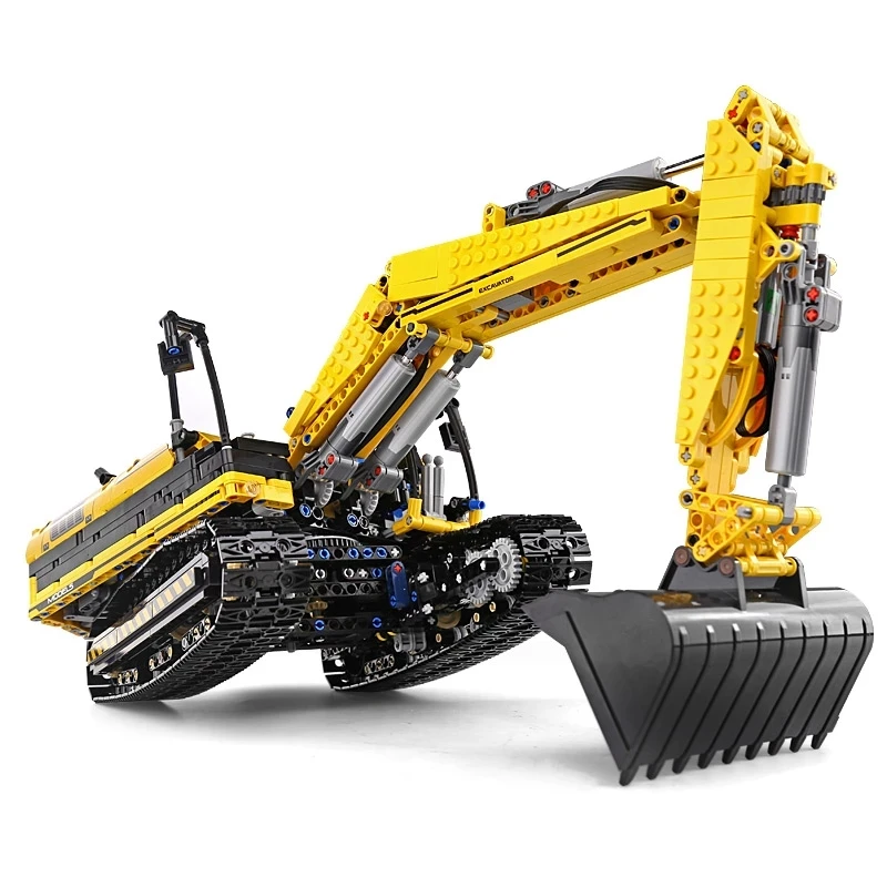 

2023 new 13112 Motorized High-Tech Technical Excavator truck 250X3-PF Truck Remote Building Blocks Bricks Toys For Kids Gifts