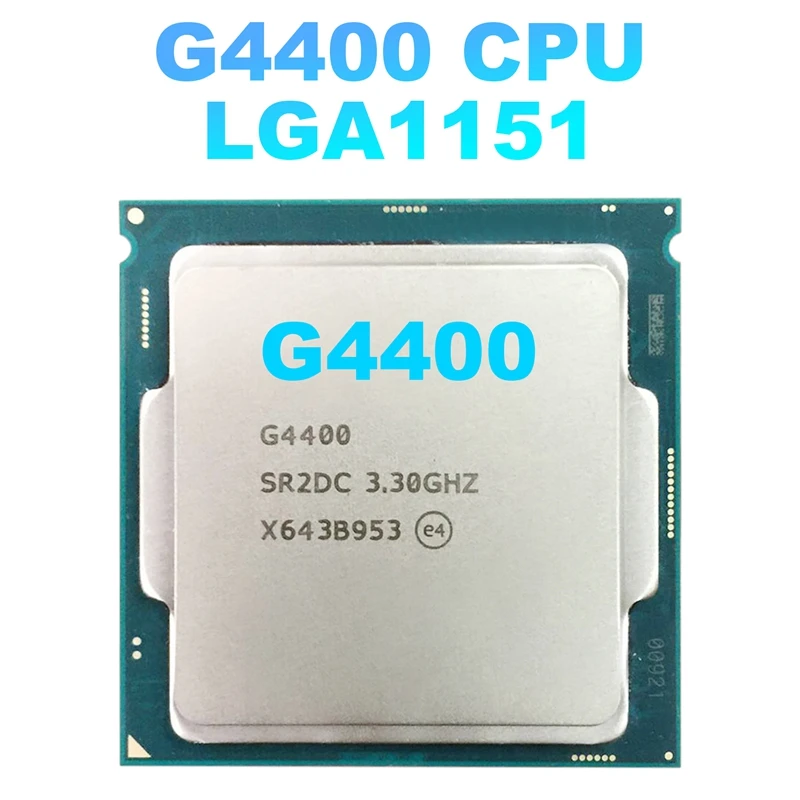 G4400 процессор LGA1151 двухъядерный 3 ГГц Мб для B250 B250C BTC CPU Майнер материнская плата