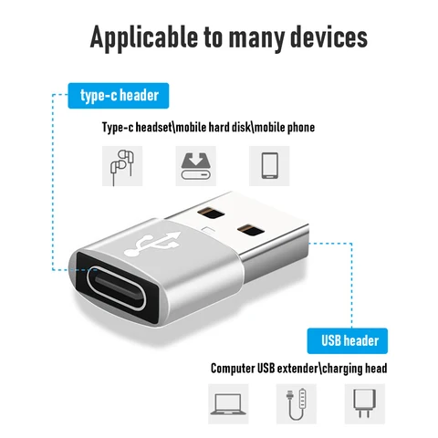 Переходник USB Type C «папа» на USB 10 Гбит/с, USB 3,1 OTG, кабель-конвертер, адаптер Type C из алюминиевого сплава для MacbookPro, Xiaomi, Samsung