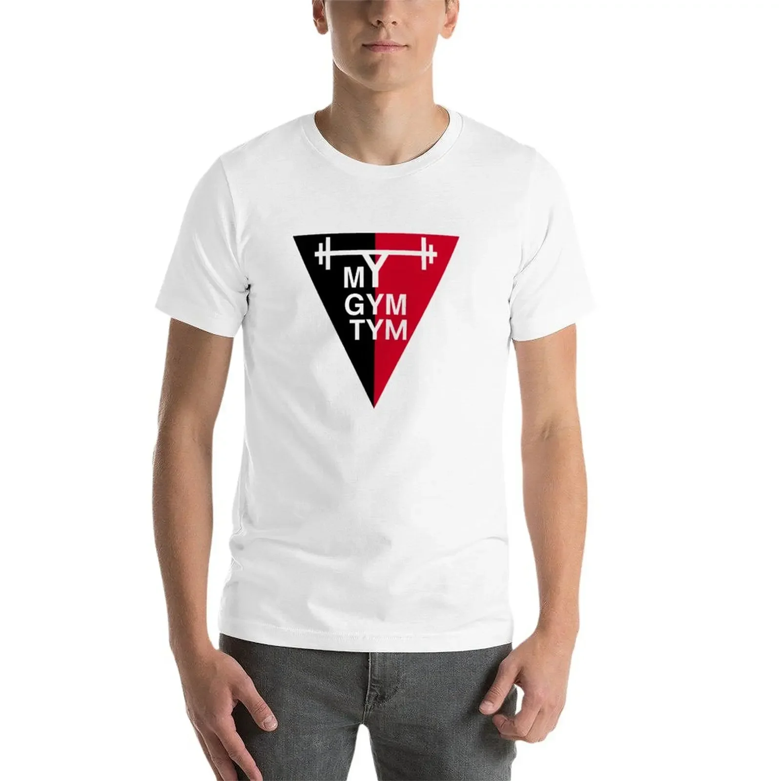 New MY GYM TYM - Time for the GYM! T-Shirt customized t shirts Anime t-shirt men pack