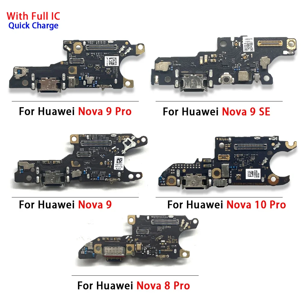 USB-порт для зарядки, разъем гибкого кабеля, детали для Huawei Nova 5T 7 8 9 10 Pro, детали микрофона Se (art.: 3920cd80efa6a) - 3920cd80efa6a