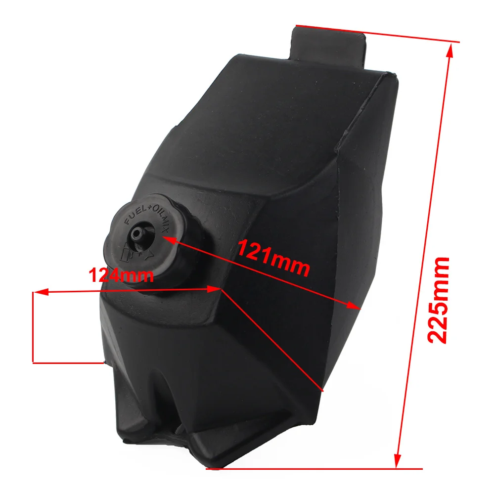 Мотоциклетный бензиновый топливный бак для 2-тактного 47cc 49cc Mini ATV Quad Pocket Dirt Bike Moto