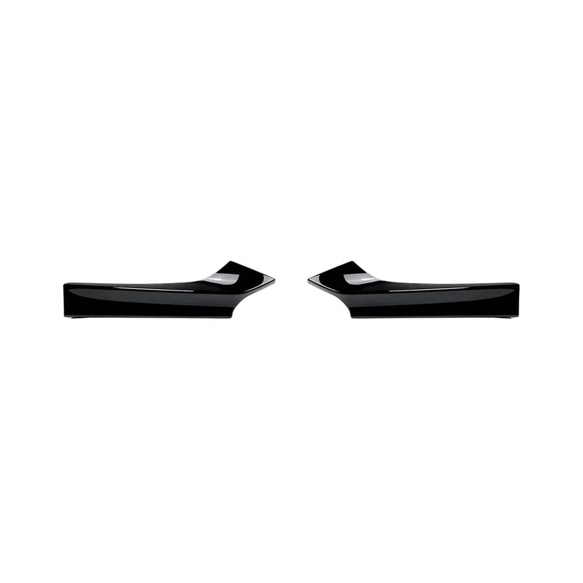 

For 2 Series F22 F23 2015-2019 MP Front Bumper Lip Angle Diffuser Splitter Spoiler Protector Glossy Black