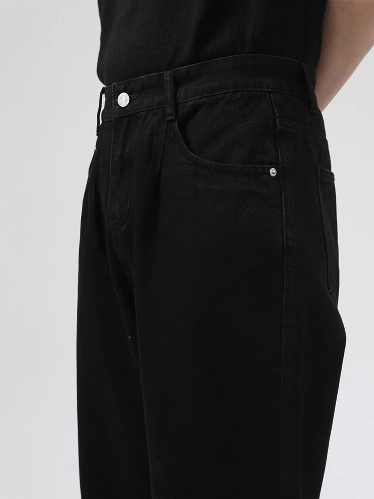 Men's Fashion Wide Leg Jeans Y2K Straight Pants Loose Personality Streetwear Ins Hot Sale Mens Y2k Pant Baggy Jeans Pants Y2k