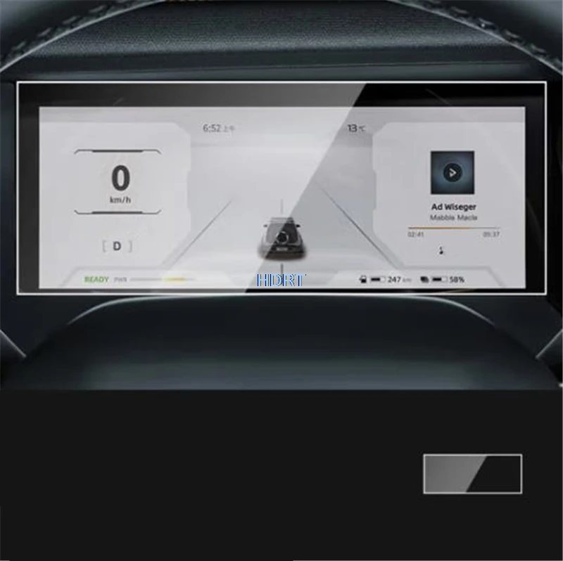 

Стайлинг автомобиля, ЖК-дисплей, экран, закаленное стекло, пленка для Changan Deepal G318 2024 + GPS, центральное управление, навигация