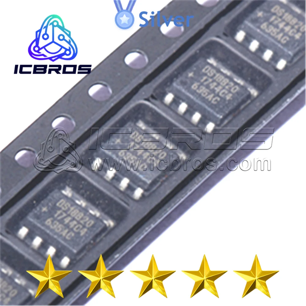 Электронные компоненты DS18B20Z SOP8 DS2438Z DS75176BM новый оригинальный DS89C21TM DU8623 EG2104 EG2104M