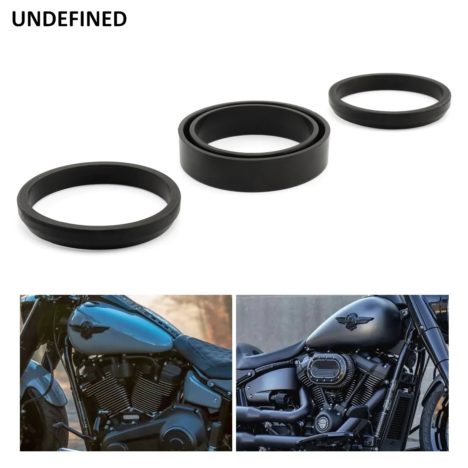 Фото Мотоциклетный карбюратор, Комплект прокладок впускного коллектора для Harley Big Twin Sportster XL883 1200 1988-06, замена OEM 27002-89 26995-86 №4
