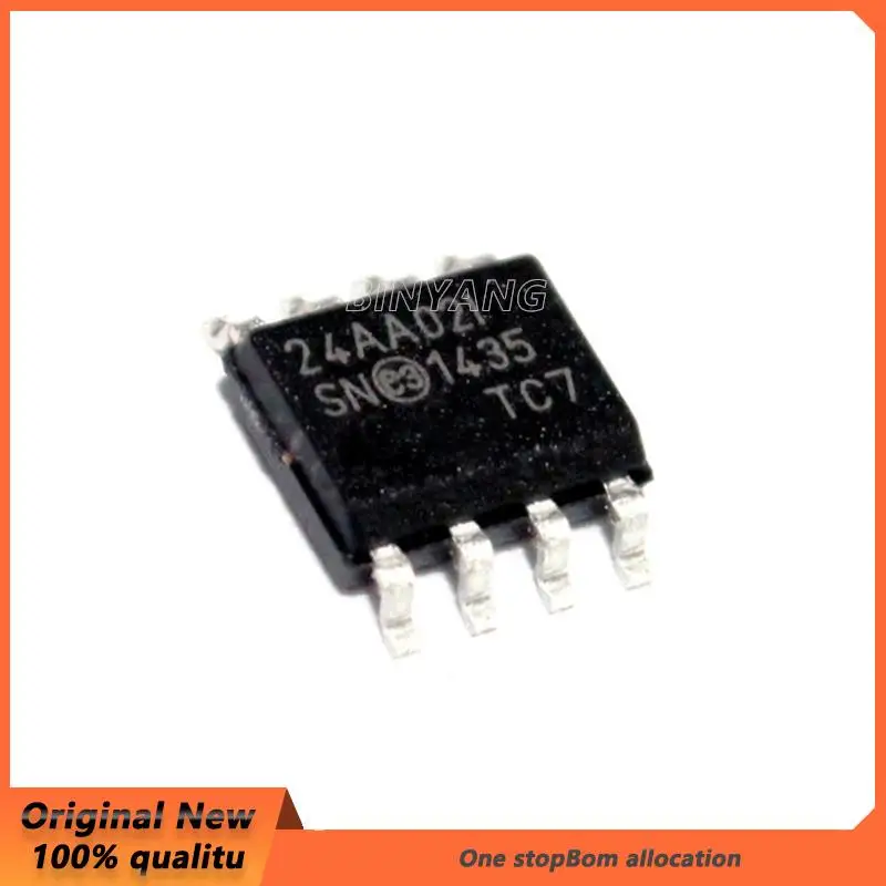 

5~100PCS New 24AA02-I/SN SOP-8