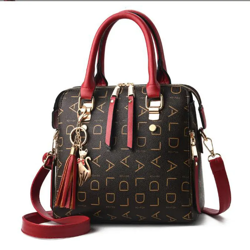 

High Quality Bag Vintage Leather Female Top-handle Bags Small Women Handbags and Purses Casual Shoulder Bag BNN-14