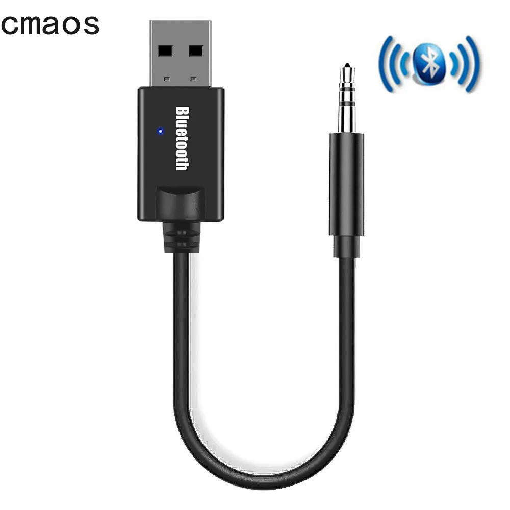 

Bluetooth Receiver Car Kit Mini USB 3.5MM Jack AUX Audio Auto MP3 Music Dongle Adapter for Wireless Keyboard FM Radio Speaker