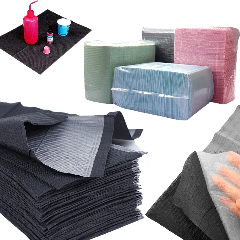 50/125 шт. одноразовые подушечки для чистки татуировок чехлы тату-столов чистящие