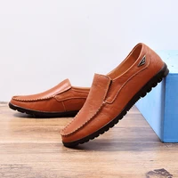 shoes for men with free shipping high quality loafers handmade leather shoes casual driving flats plus size 48 blackbrownblue