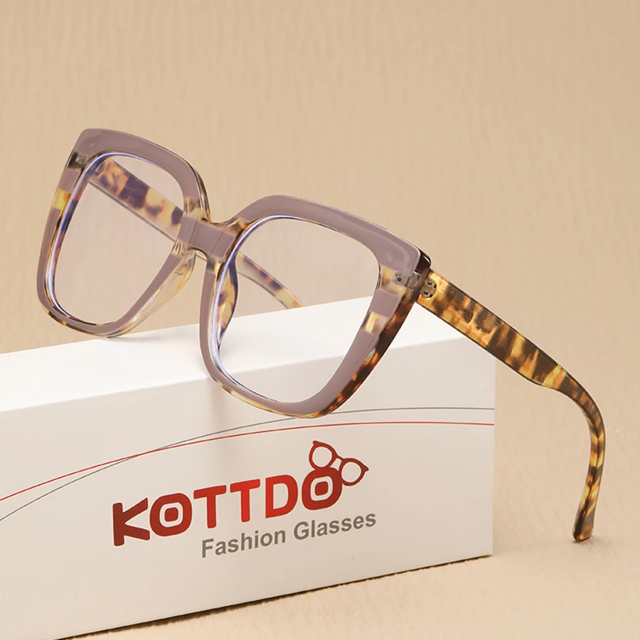 Новинка модная оправа для очков женские зеркальные очки трендовые Мужские