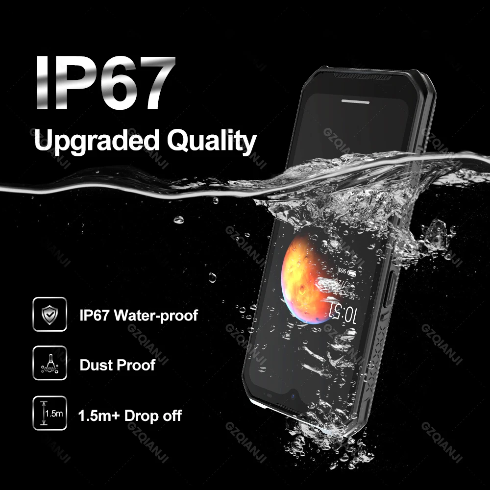 Фонарик для считывания штрих-кодов повышенной производительности 6G + 128G Android 11 PDA