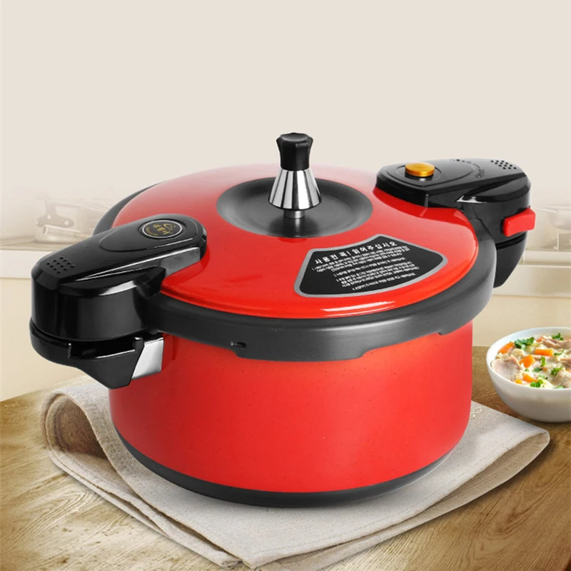 

Aluminum Colorful Pressure Cooker Explosion-proof Gas Is Suitable For 18/22 / 23cm Non-stick Pan